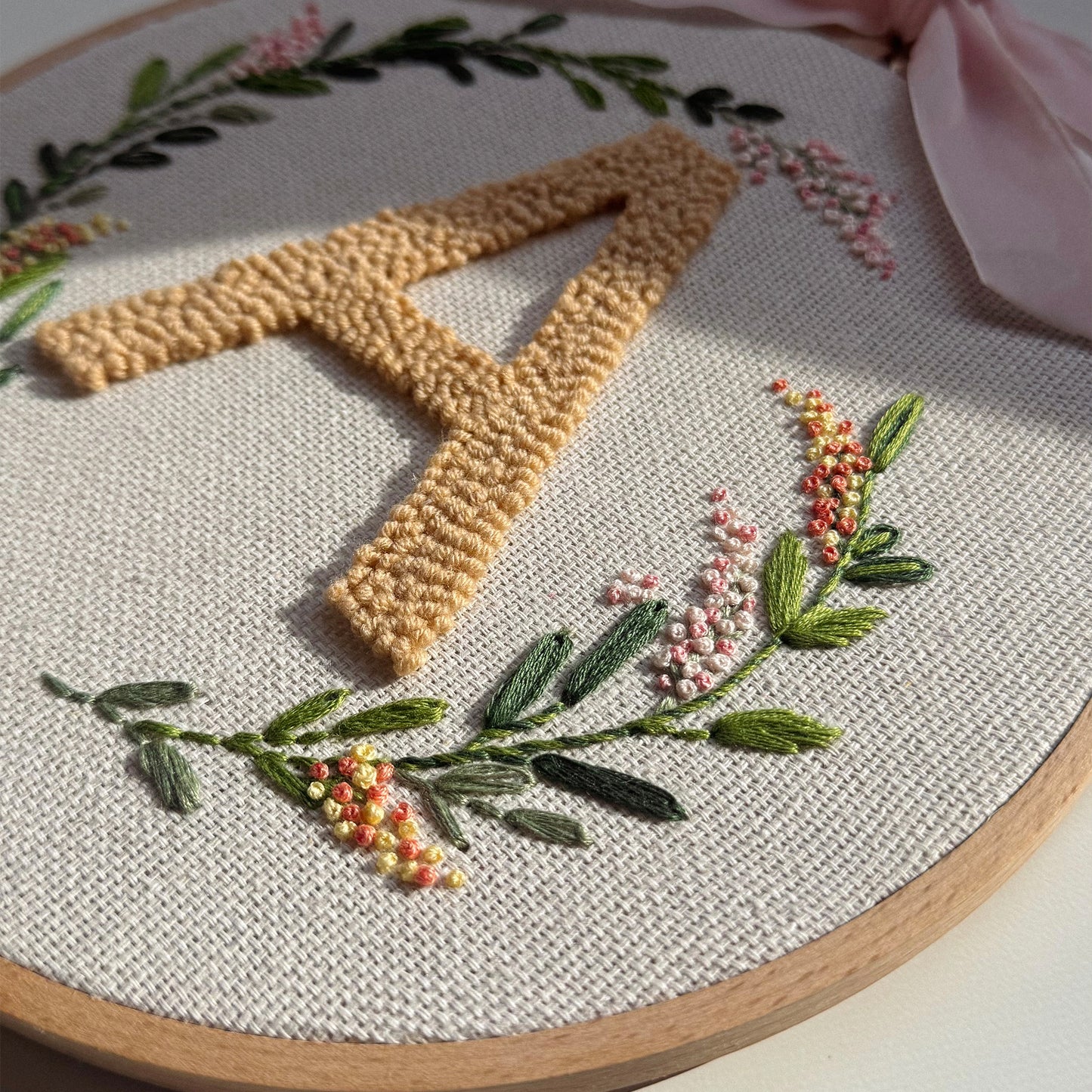 Tela para punch needle
