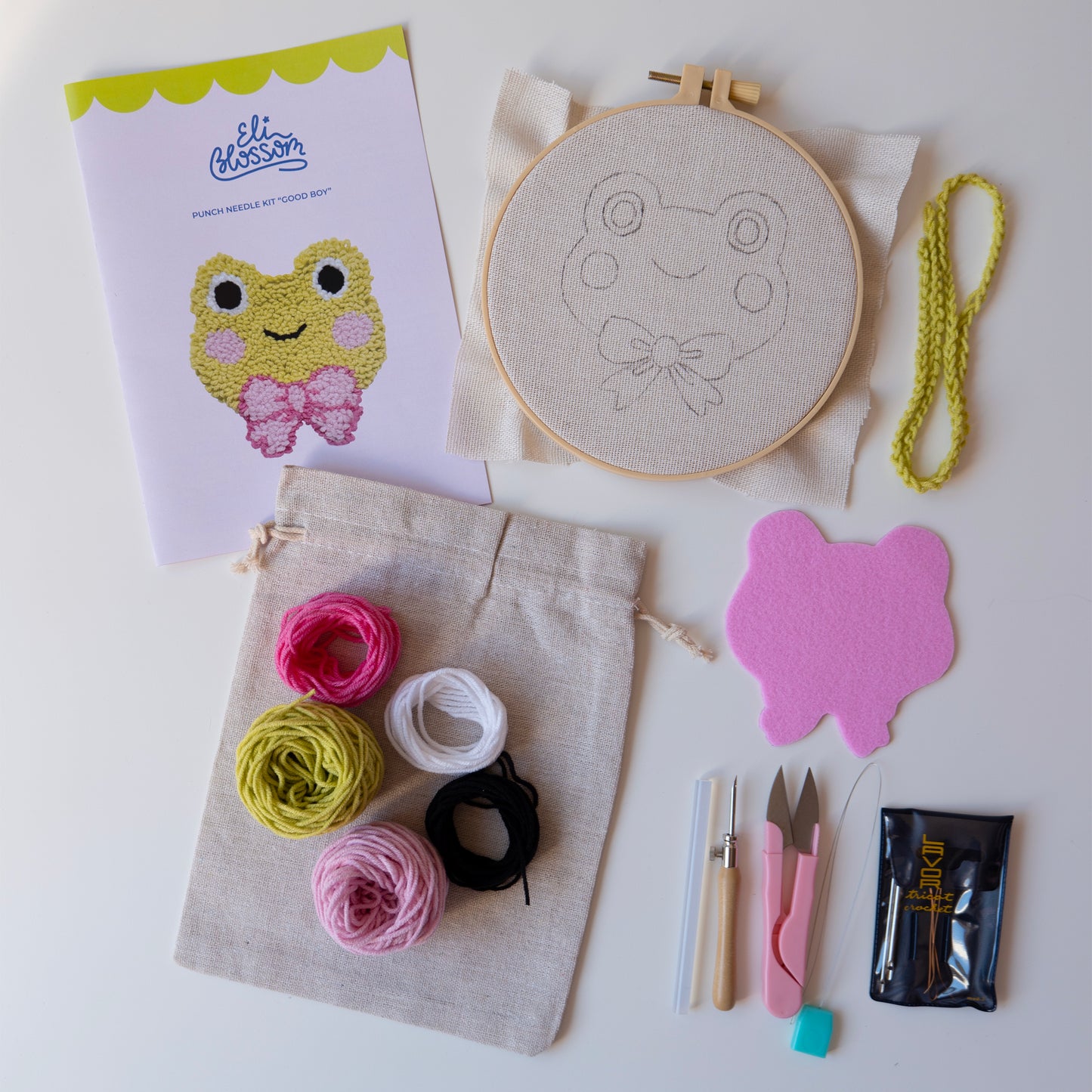Kit de punch needle "Good boy"
