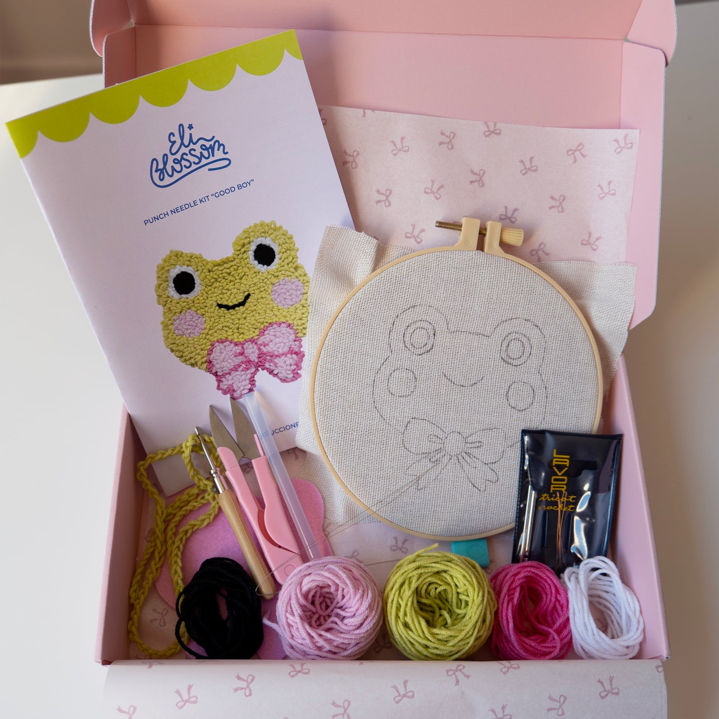 Kit de punch needle "Good boy"