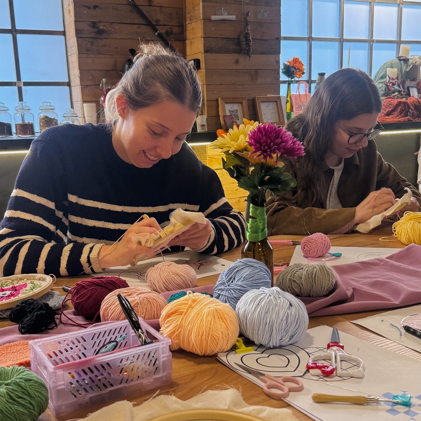 Crafty Girls Night: Punch Needle Bag Charms ✨ 06/05/2026 from 6:00 PM to 9:00 PM