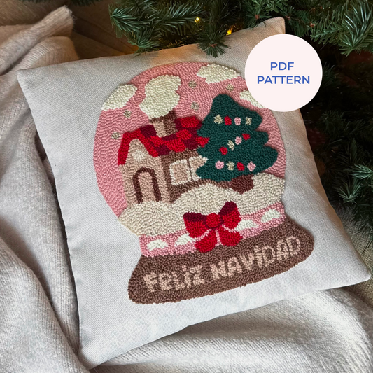 Patrón Digital Punch Needle en PDF — Winter Magic