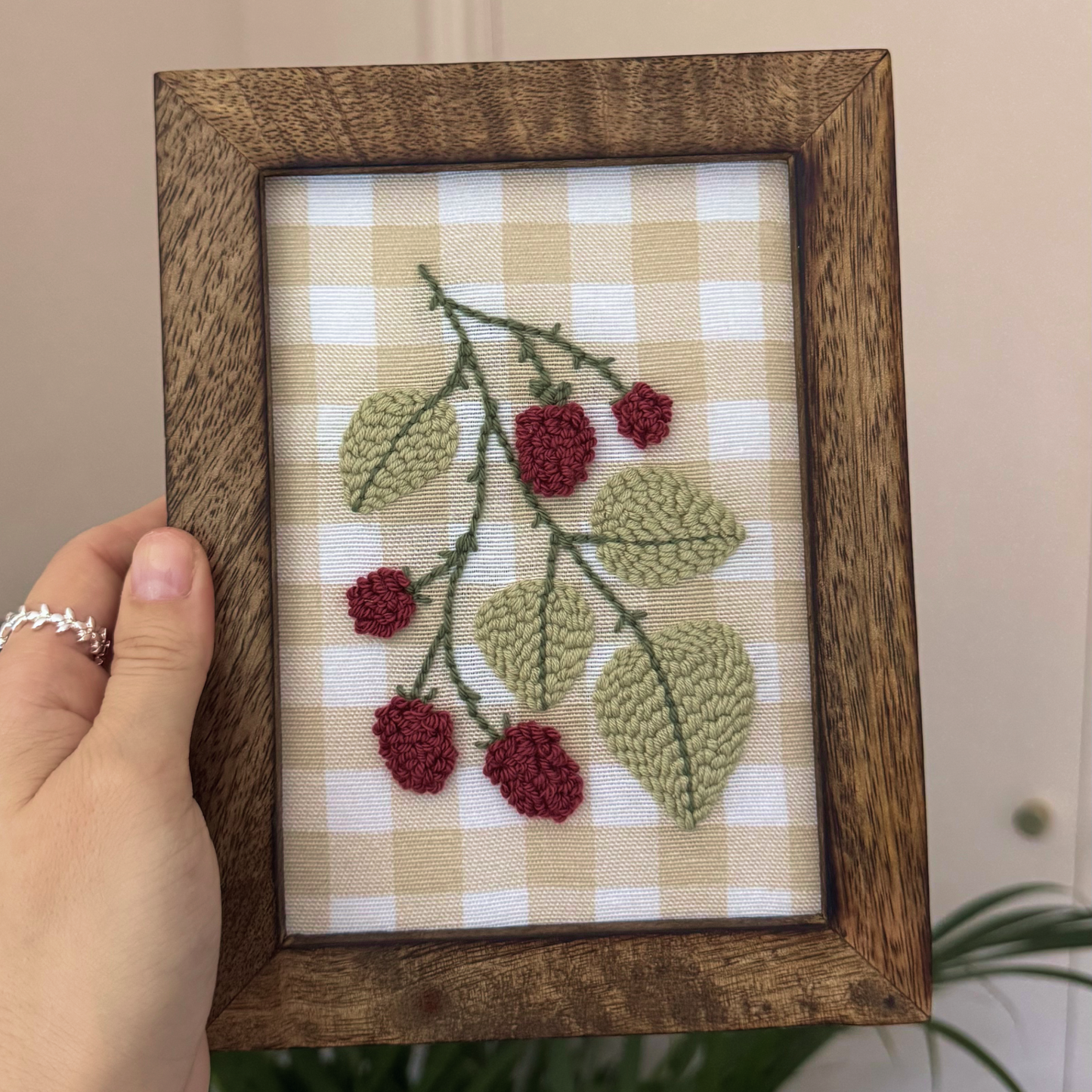 Patrón Digital Punch Needle en PDF — Wild raspberry