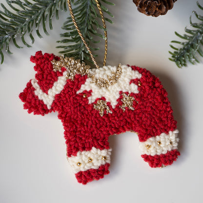 Kit de punch needle "Christmas ornaments"