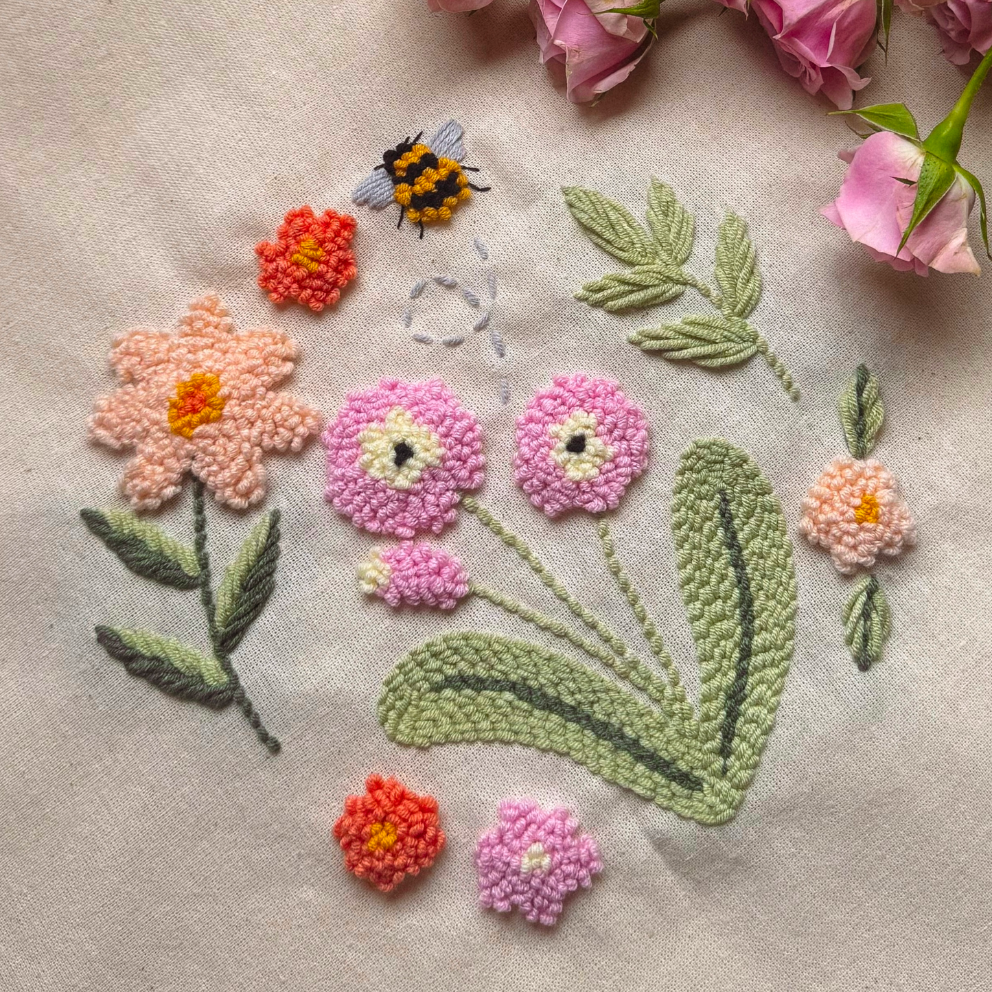 Punch Needle Tote Bag Workshop 06/20/2026 from 10:00 AM to 1:30 PM