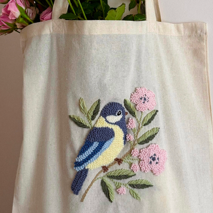 Taller de punch needle – Cojín o tote bag bordado – 26/09/2026 de 10:00 a 13:30